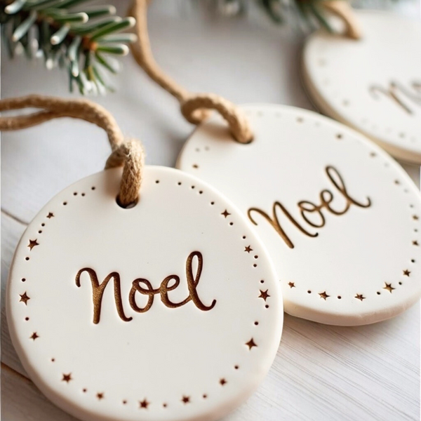 CHRISTMAS CLAY TAGS & ORNAMENTS WORKSHOP-Workshop-Little Lane Workshops