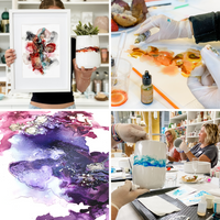 ALCOHOL INK ART & HOMEWARES WORKSHOP-Workshop-Little Lane Workshops