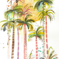 TROPICAL WATERCOLOUR WORKSHOP-Workshop-Little Lane Workshops