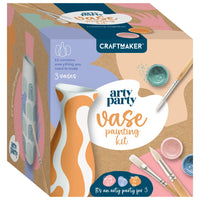 Arty Party Vase Painting Kit-Craft Kits-Little Lane Workshops