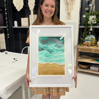 Aerial Ocean Watercolour Class-Workshop-Little Lane Workshops