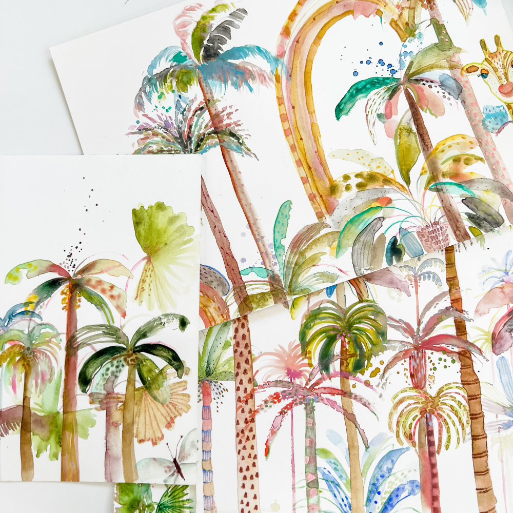TROPICAL WATERCOLOUR WORKSHOP-Workshop-Little Lane Workshops