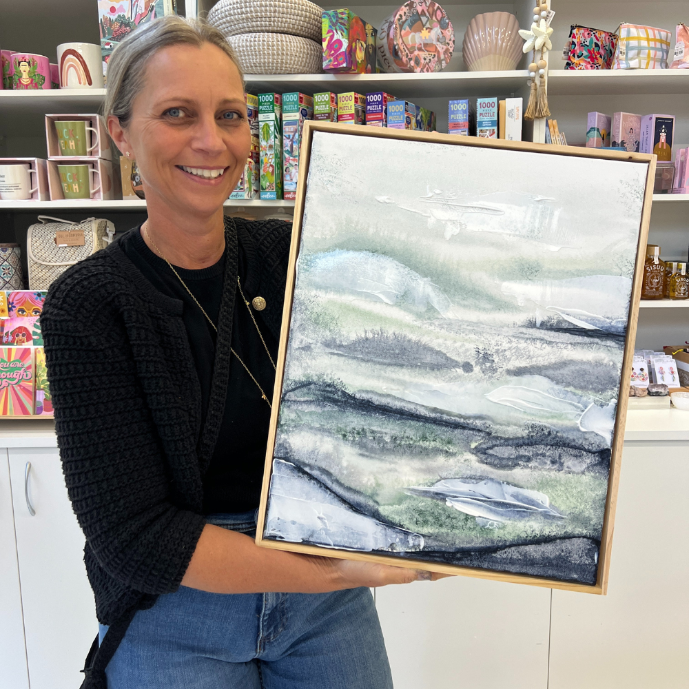 Acrylic Ink Abstract Art on Canvas Workshop-Workshop-Little Lane Workshops