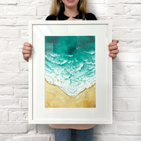 Aerial Ocean Watercolour Class-Workshop-Little Lane Workshops