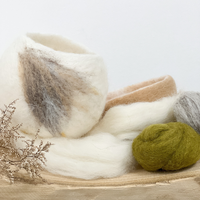 NEEDLE FELTED BOWLS WORKSHOP-Workshop-Little Lane Workshops