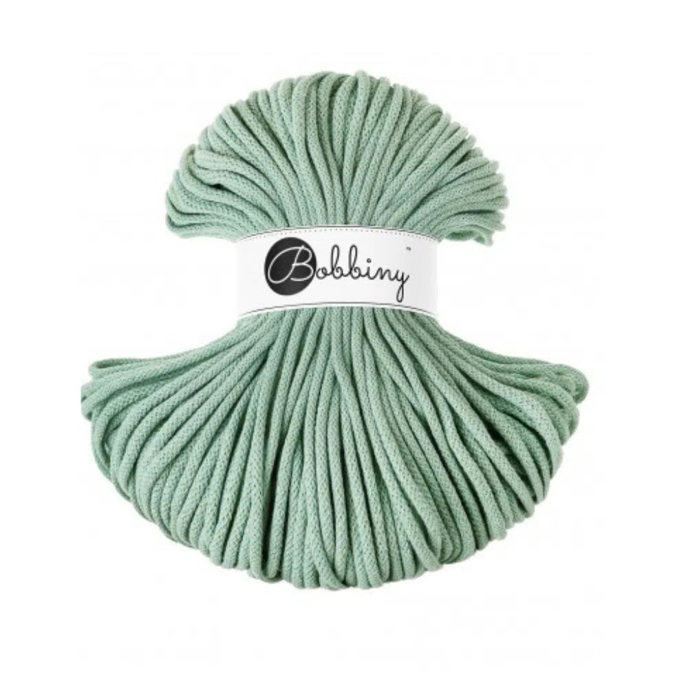 Bobbiny Braided Cord Recycle Cotton - 5mm x 100 meters-Macrame-Little Lane Workshops