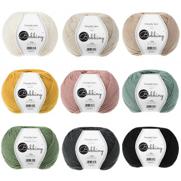 Bobbiny Friendly Braided Yarn - 100g | 200 meters-Macrame-Little Lane Workshops