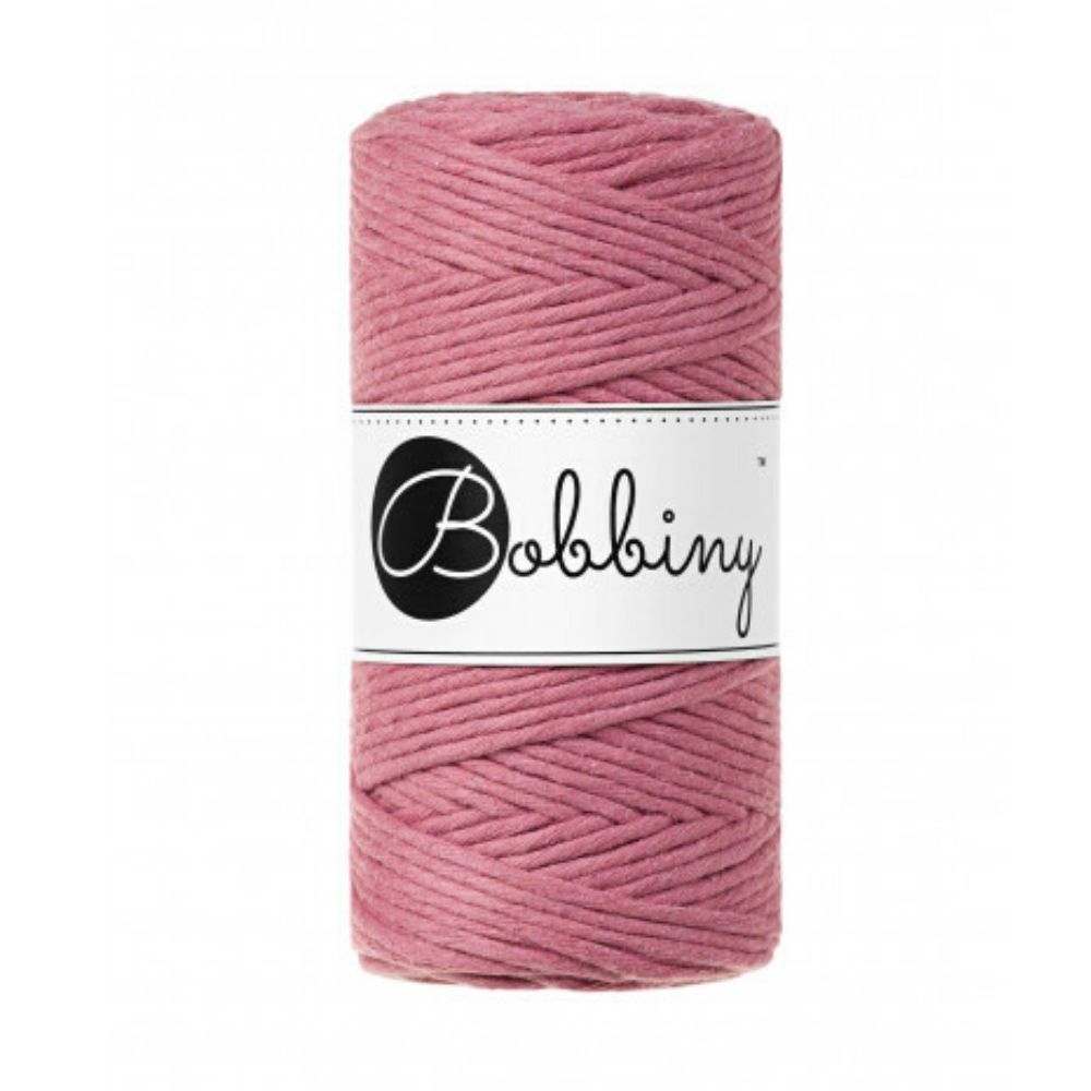 Bobbiny Macrame Twisted Mop Cotton - Coloured 3mm x 100 meters-Macrame-Little Lane Workshops