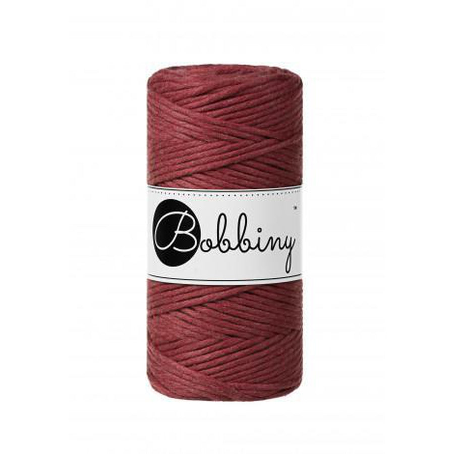 Bobbiny Macrame Twisted Mop Cotton - Coloured 3mm x 100 meters-Macrame-Little Lane Workshops