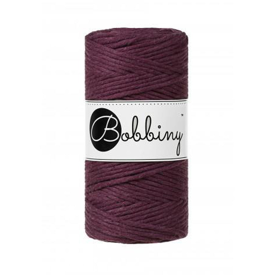 Bobbiny Macrame Twisted Mop Cotton - Coloured 3mm x 100 meters-Macrame-Little Lane Workshops