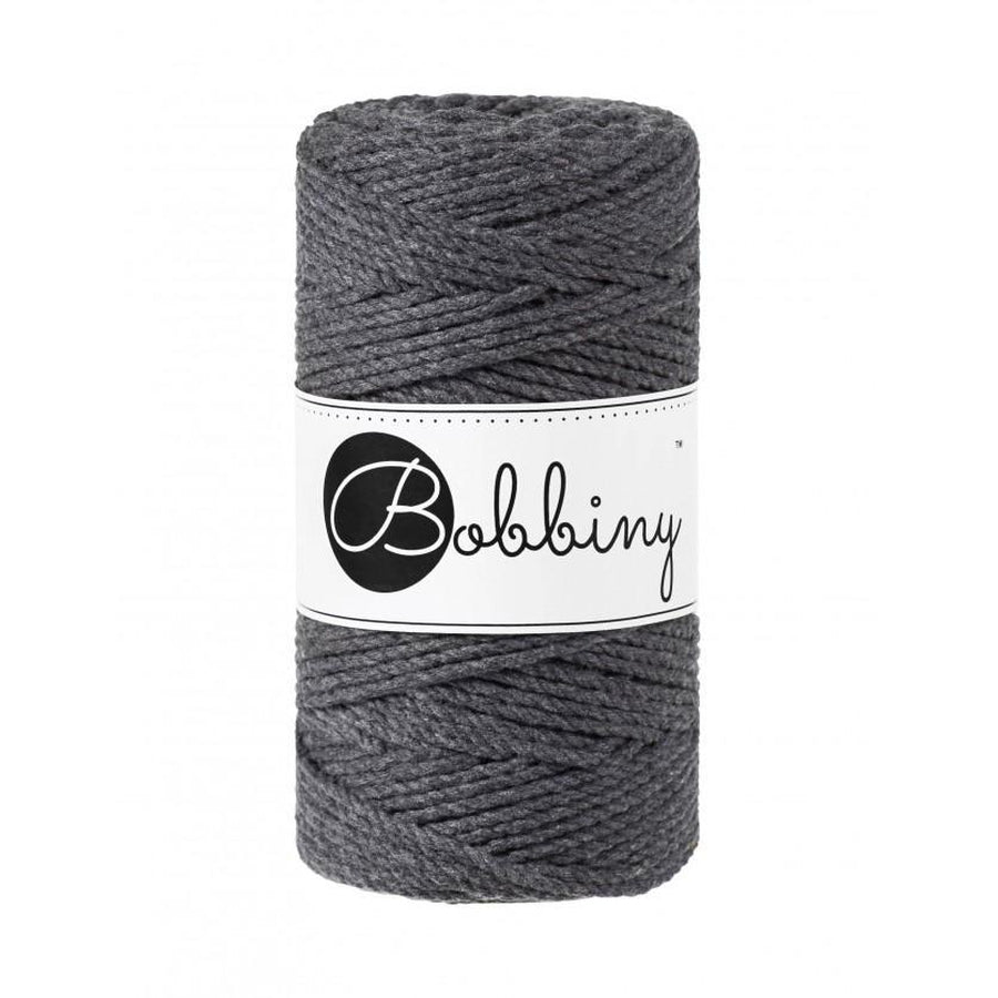 Bobbiny Macrame Twisted Mop Cotton - Coloured 3mm x 100 meters-Macrame-Little Lane Workshops