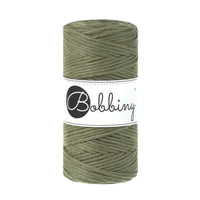 Bobbiny Macrame Twisted Mop Cotton - Coloured 3mm x 100 meters-Macrame-Little Lane Workshops