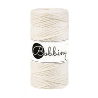 Bobbiny Macrame Twisted Mop Cotton - Coloured 3mm x 100 meters-Macrame-Little Lane Workshops