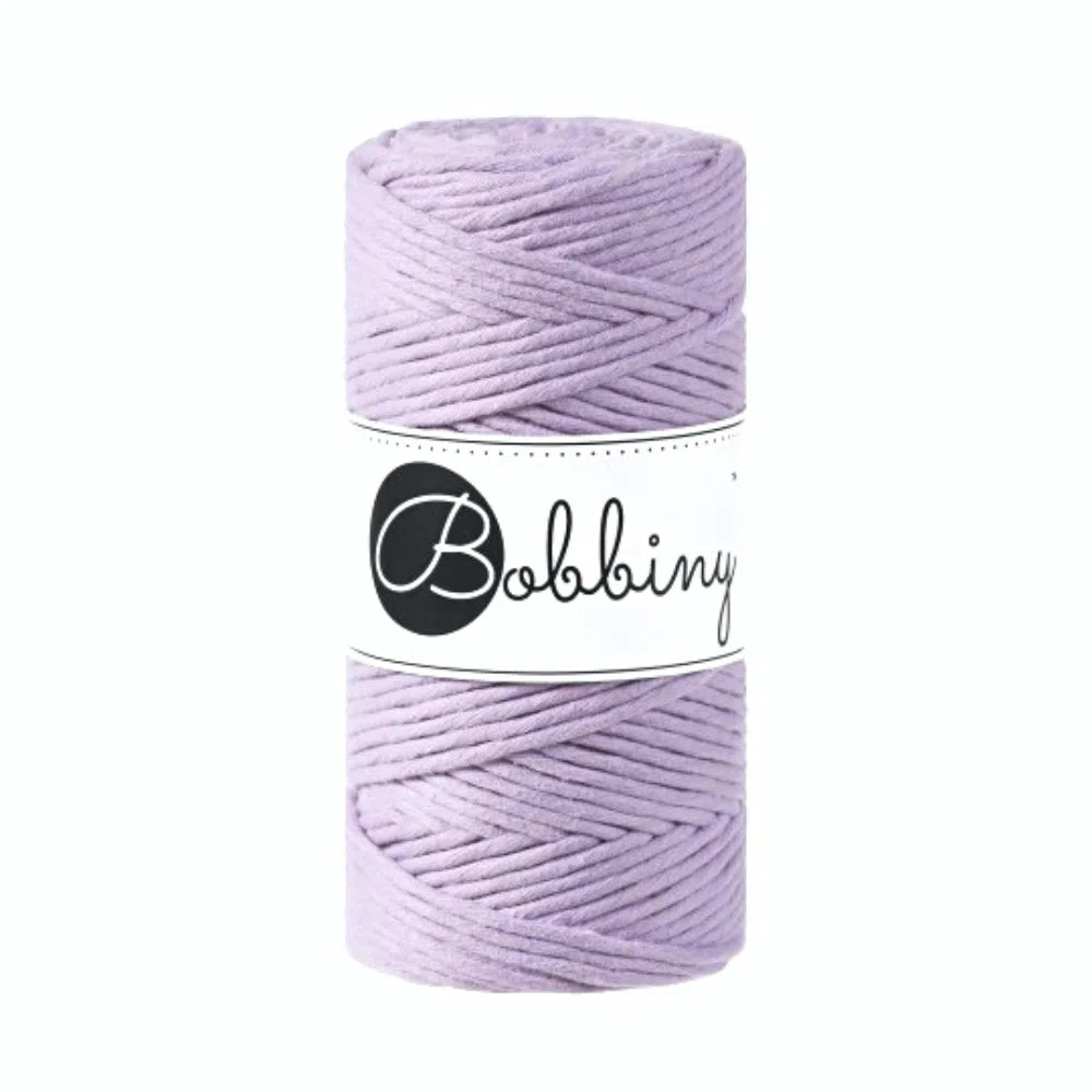 Bobbiny Macrame Twisted Mop Cotton - Coloured 3mm x 100 meters-Macrame-Little Lane Workshops