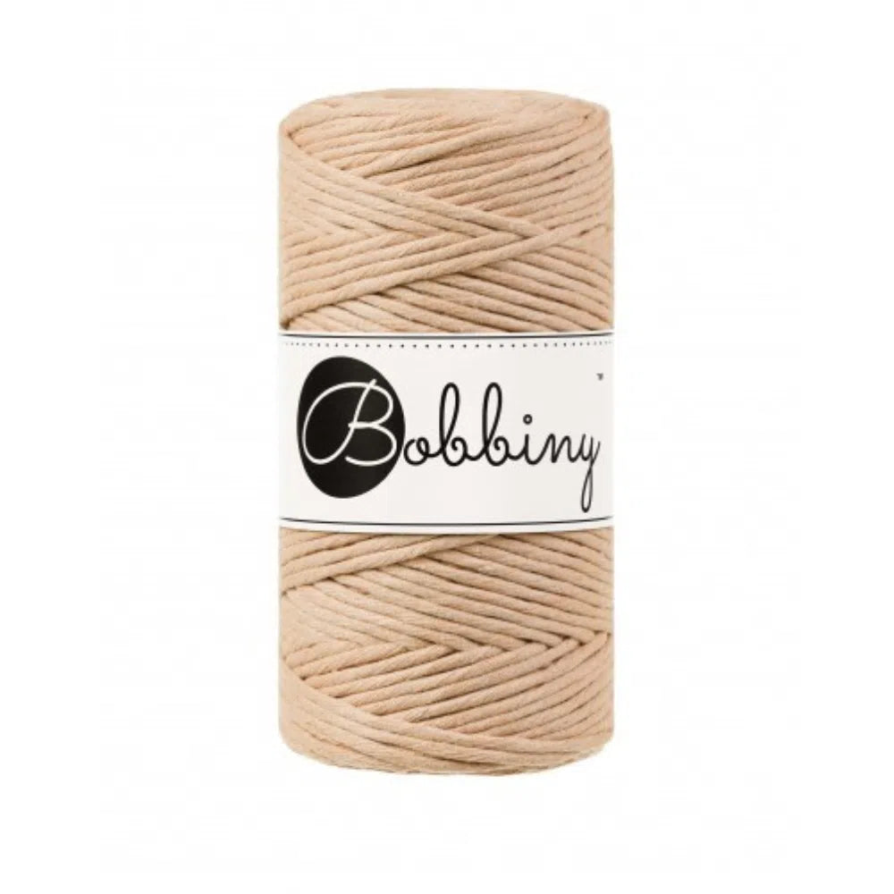 Bobbiny Macrame Twisted Mop Cotton - Coloured 3mm x 100 meters-Macrame-Little Lane Workshops