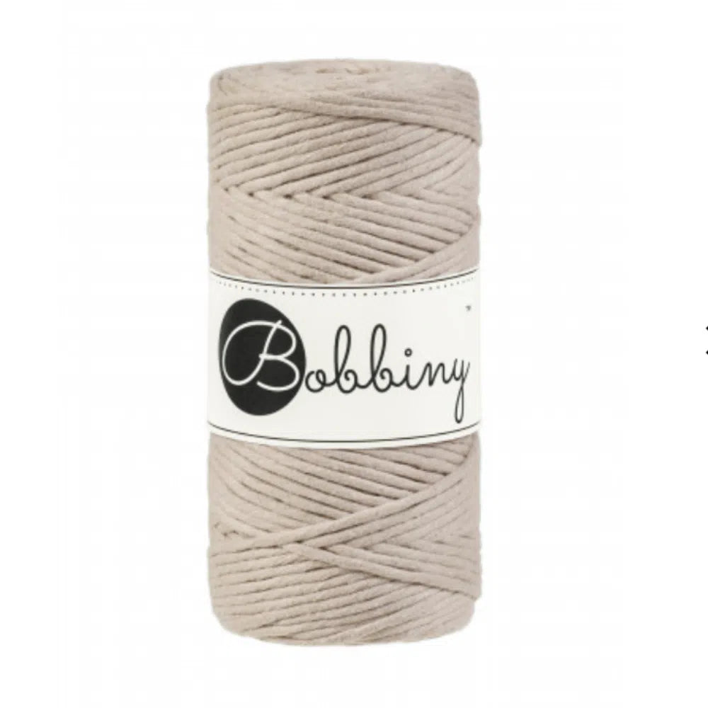 Bobbiny Macrame Twisted Mop Cotton - Coloured 3mm x 100 meters-Macrame-Little Lane Workshops