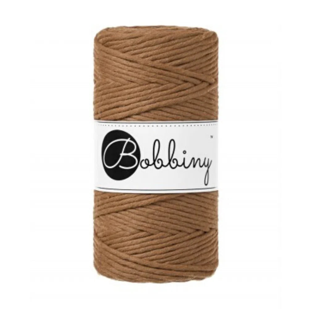 Bobbiny Macrame Twisted Mop Cotton - Coloured 3mm x 100 meters-Macrame-Little Lane Workshops