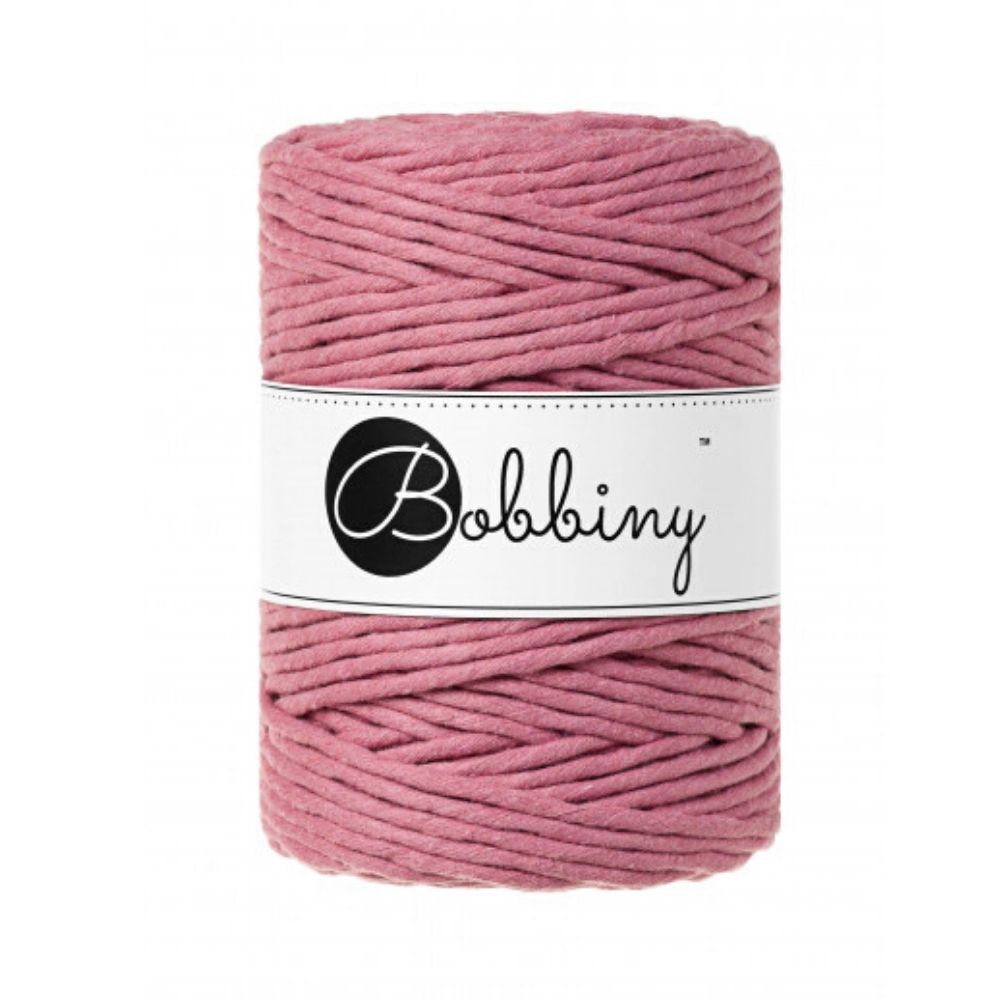 Bobbiny Macrame Twisted Mop Cotton - Coloured 5mm x 100 meters-Macrame-Little Lane Workshops