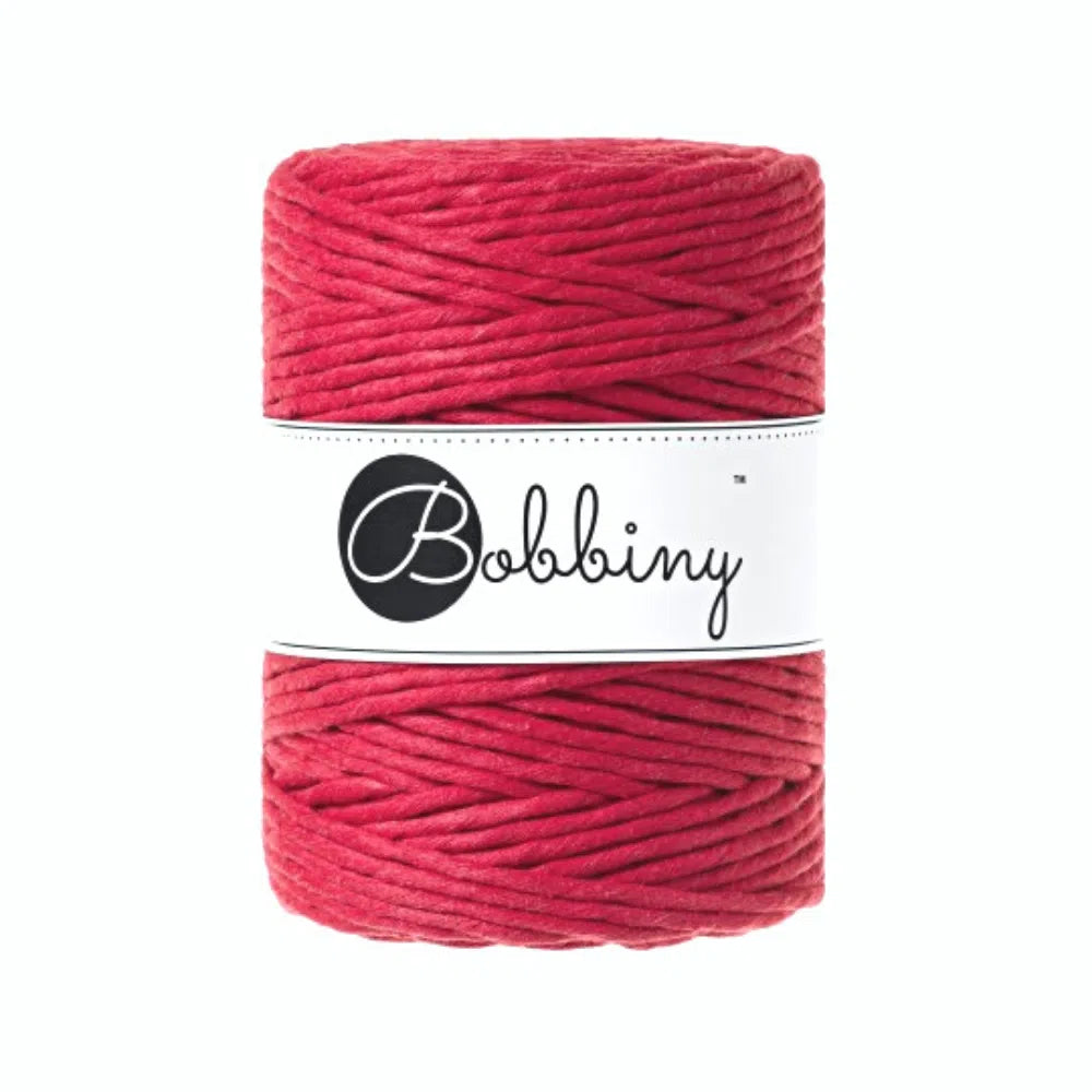 Bobbiny Macrame Twisted Mop Cotton - Coloured 5mm x 100 meters-Macrame-Little Lane Workshops