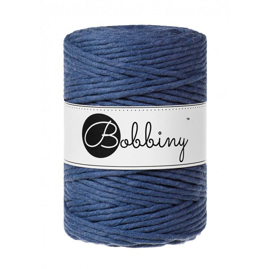 Bobbiny Macrame Twisted Mop Cotton - Coloured 5mm x 100 meters-Macrame-Little Lane Workshops