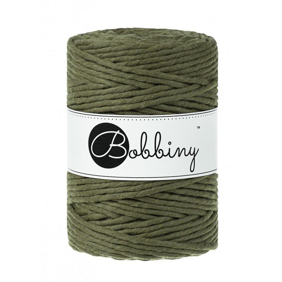 Bobbiny Macrame Twisted Mop Cotton - Coloured 5mm x 100 meters-Macrame-Little Lane Workshops