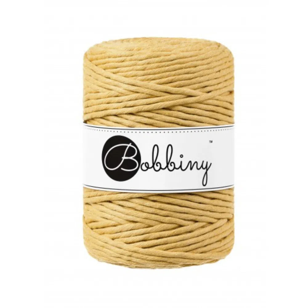 Bobbiny Macrame Twisted Mop Cotton - Coloured 5mm x 100 meters-Macrame-Little Lane Workshops