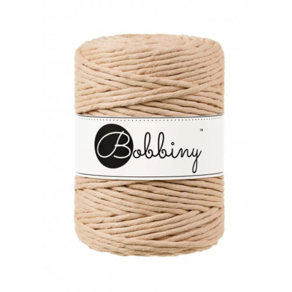 Bobbiny Macrame Twisted Mop Cotton - Coloured 5mm x 100 meters-Macrame-Little Lane Workshops