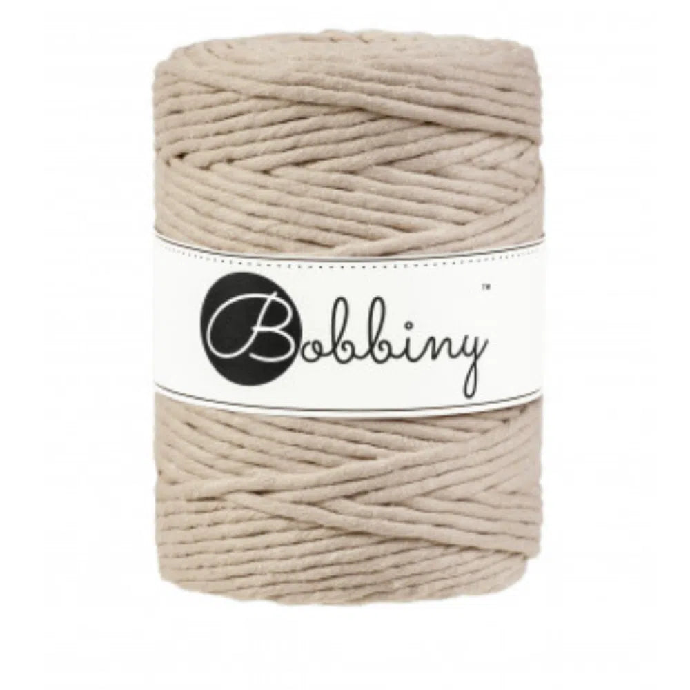 Bobbiny Macrame Twisted Mop Cotton - Coloured 5mm x 100 meters-Macrame-Little Lane Workshops