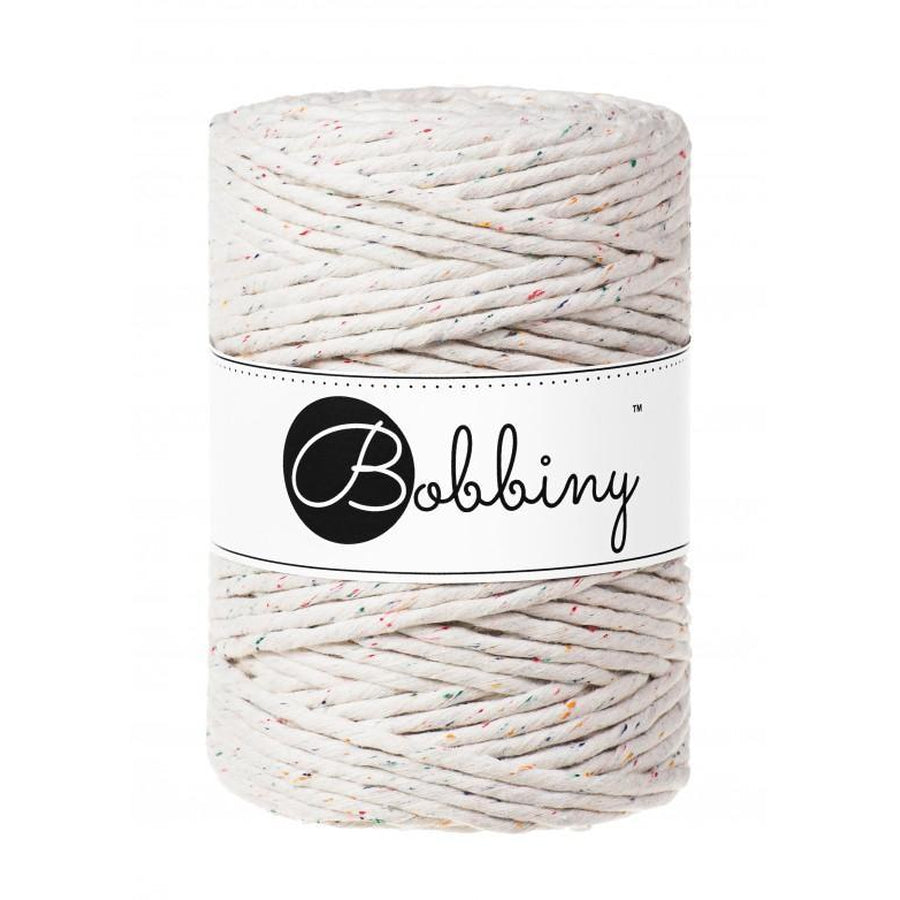CLEARANCE Bobbiny Rainbow Dust Twisted Mop Cotton x 100 meters-Macrame-Little Lane Workshops