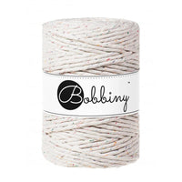 CLEARANCE Bobbiny Rainbow Dust Twisted Mop Cotton x 100 meters-Macrame-Little Lane Workshops