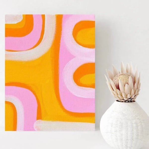 COLOURFUL ABSTRACT ART WORKSHOP-Workshop-Little Lane Workshops