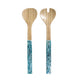 Capiz & Bamboo Salad Servers-Homewares-Little Lane Workshops