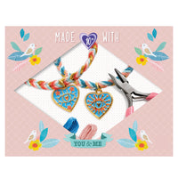 Threaded Beading KIT for Kids - You & Me Friendships-Craft Kits-Little Lane Workshops