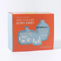 Paint Your Own Glass Vases Kit-Craft Kits-Little Lane Workshops