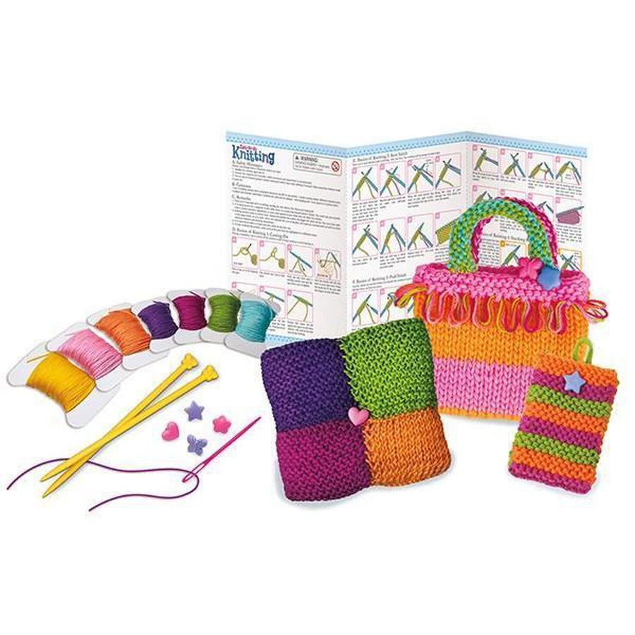 KNITTING KIT for Kids-Craft Kits-Little Lane Workshops