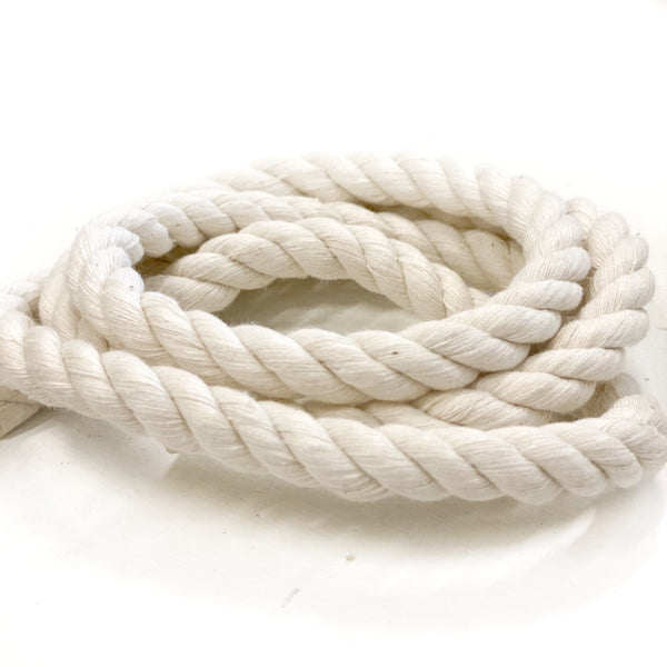 Macrame Twisted Cotton Rope 10mm-Little Lane Workshops
