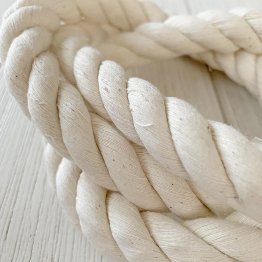 Macrame Twisted Cotton Rope 16mm-Little Lane Workshops