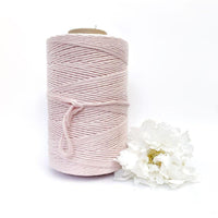CLEARANCE Macrame Twisted Mop Cotton - Coloured 3mm x 1kg Pastel Bulk Rolls (Approx 480 Meters)-Macrame-Little Lane Workshops