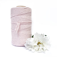 CLEARANCE Macrame Twisted Mop Cotton - Coloured 5mm x 1kg Pastel Bulk Rolls (Approx 150 Meters)-Macrame-Little Lane Workshops