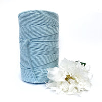CLEARANCE Macrame Twisted Mop Cotton - Coloured 5mm x 1kg Pastel Bulk Rolls (Approx 150 Meters)-Macrame-Little Lane Workshops
