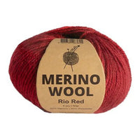 Merino / Polyester Mix Yarn 50gm - Various Colours-Macrame-Little Lane Workshops