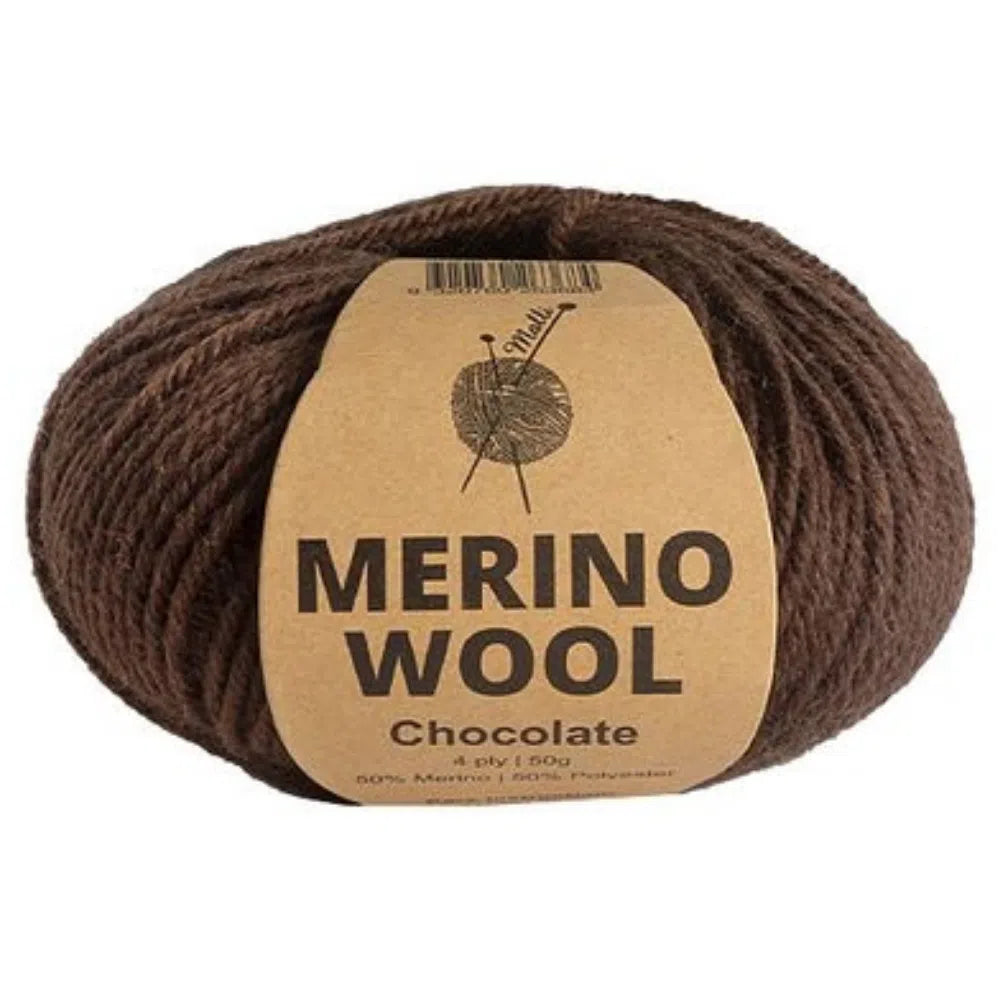 Merino / Polyester Mix Yarn 50gm - Various Colours-Macrame-Little Lane Workshops