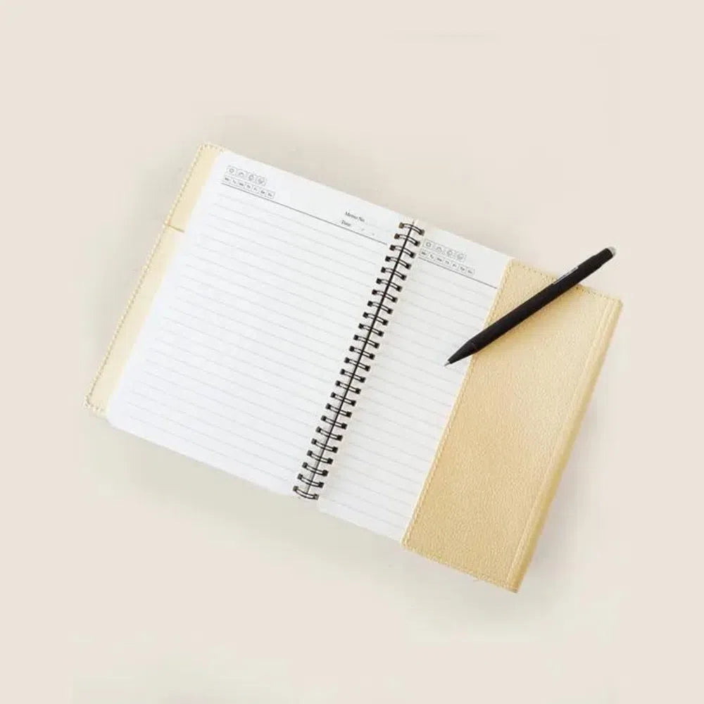 Pastel Leatherette Notebooks-Homewares-Little Lane Workshops