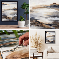 Acrylic Ink Abstract Art on Canvas Workshop-Workshop-Little Lane Workshops