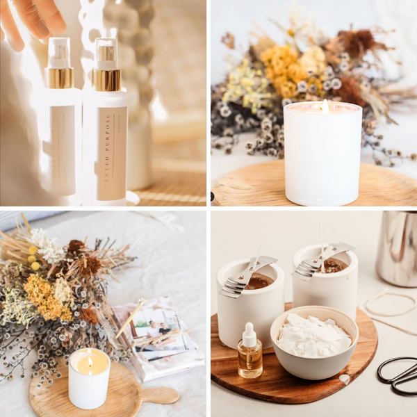 LUXE SCENTED CANDLE MAKING & ROOM SPRAY WORKSHOP-Workshop-Little Lane Workshops