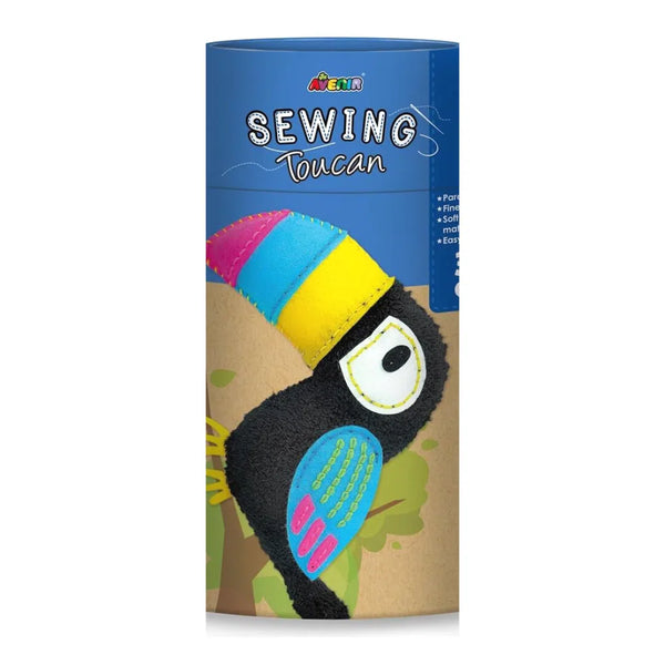 SEW A TOUCAN Doll Kit for Kids-Craft Kits-Little Lane Workshops