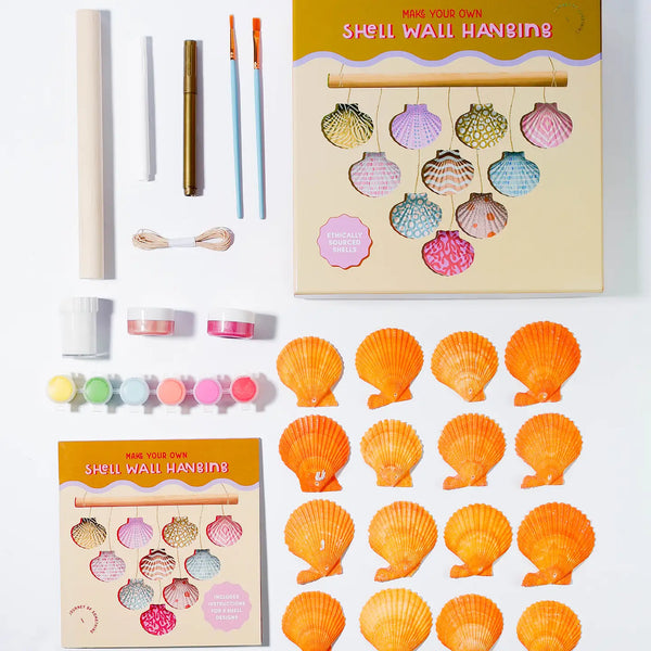 Shell Wall Hanging Kit-Craft Kits-Little Lane Workshops