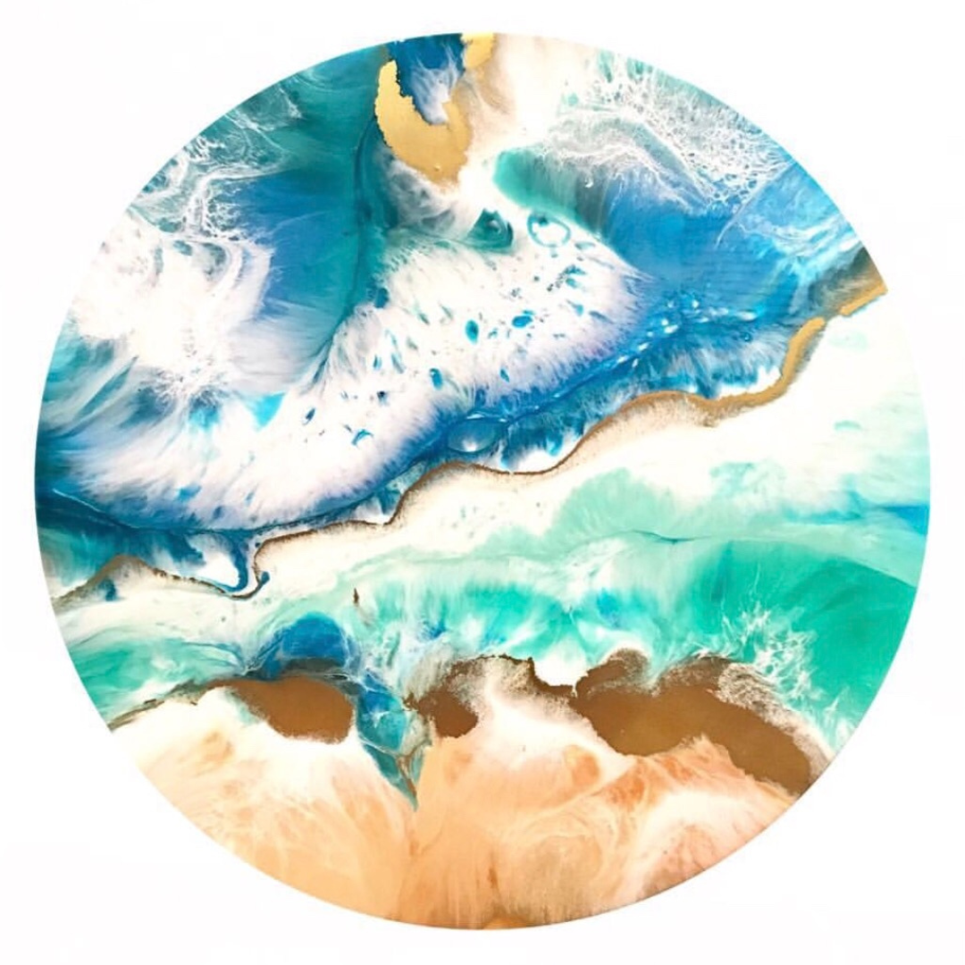 RESIN ART | Wall Art, Serving Trays or Homewares WORKSHOP-Workshop-Little Lane Workshops