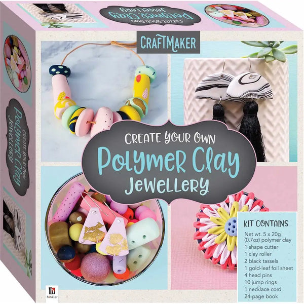Craftmaker Create Your Own Polymer Clay Jewellery-Craft Kits-Little Lane Workshops