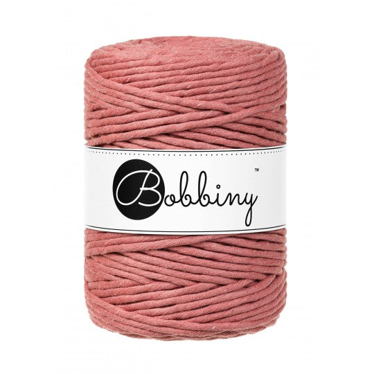 Bobbiny Macrame Twisted Mop Cotton - Coloured 5mm x 100 meters-Macrame-Little Lane Workshops